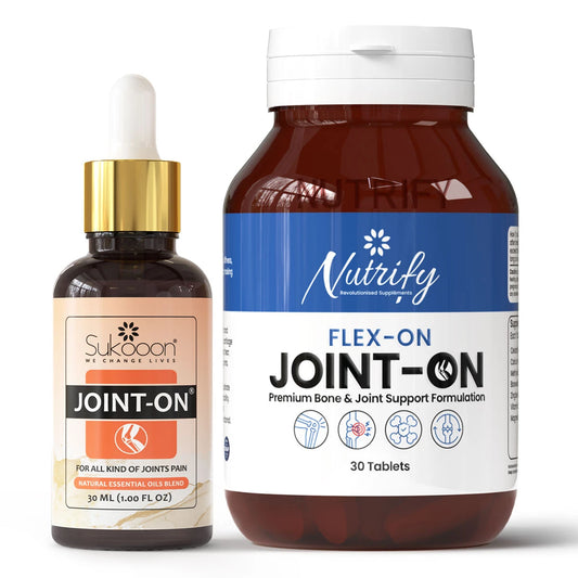 Joint-On (30ML) Essential Oil + Flex-On Tablets