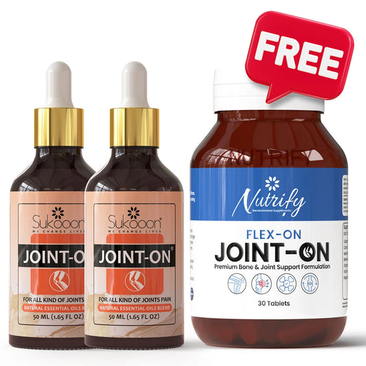 Joint-on (50ML) x 2 + Flex-on Tablets - Buy 2 & Get 1 FREE