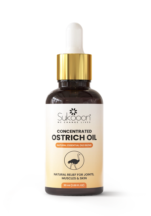 Concentrated Ostrich Oil – Natural Relief for Joints, Muscles & Skin