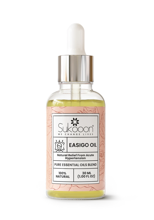 Easigo Essential Oil Blend – Natural Relief from Acute Hypertension