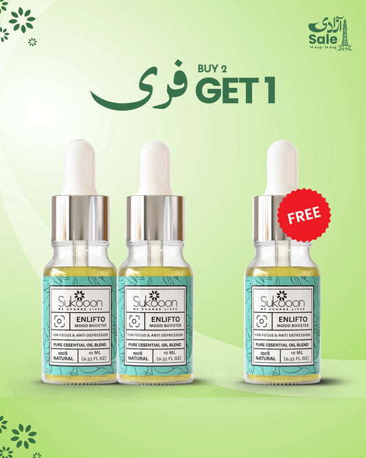 ENLIFTO For Focus & Anti-Depression - Buy 2 Get 1 FREE