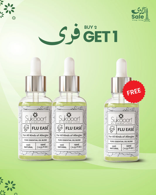 FLU EASE | For Immune Booster - Buy 2 Get 1 FREE