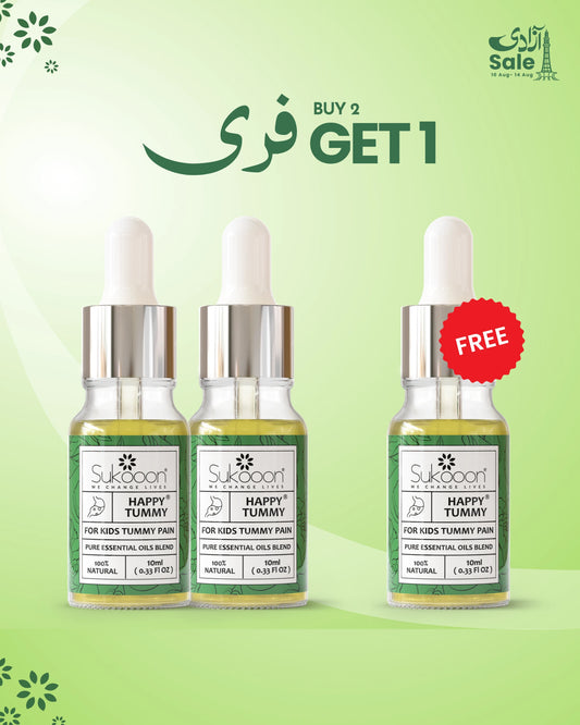 HAPPY TUMMY | For Kids Tummy Pain - Buy 2 Get 1 FREE