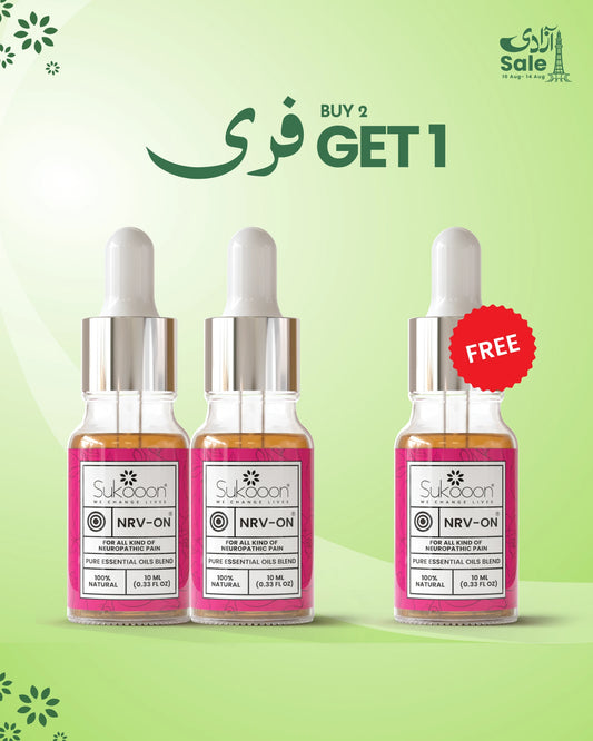 NERVE-ON For Sciatica & Neuropathic Pain - Buy 2 Get 1 FREE